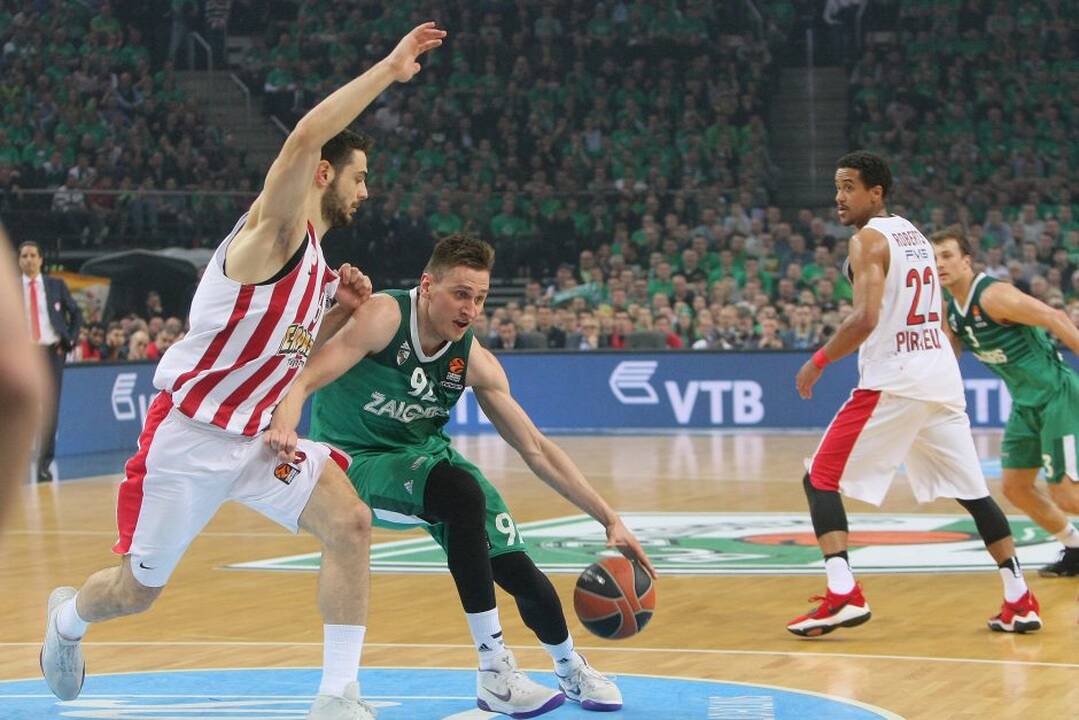 Eurolyga: „Žalgiris“ – „Olympiakos“ 101:91