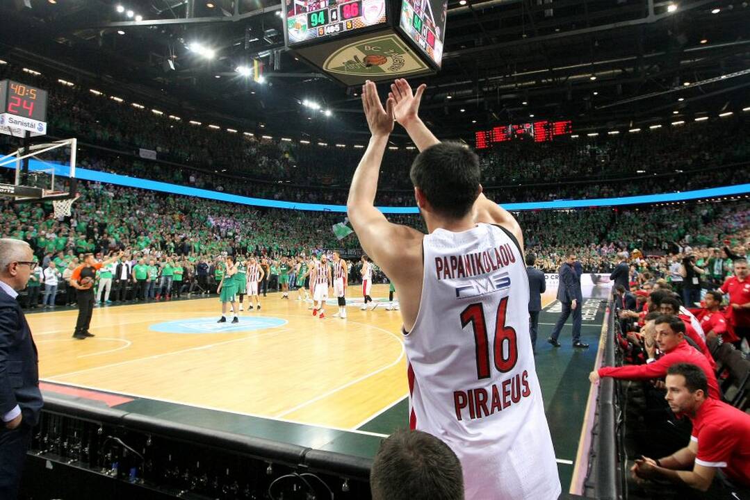 Eurolyga: „Žalgiris“ – „Olympiakos“ 101:91