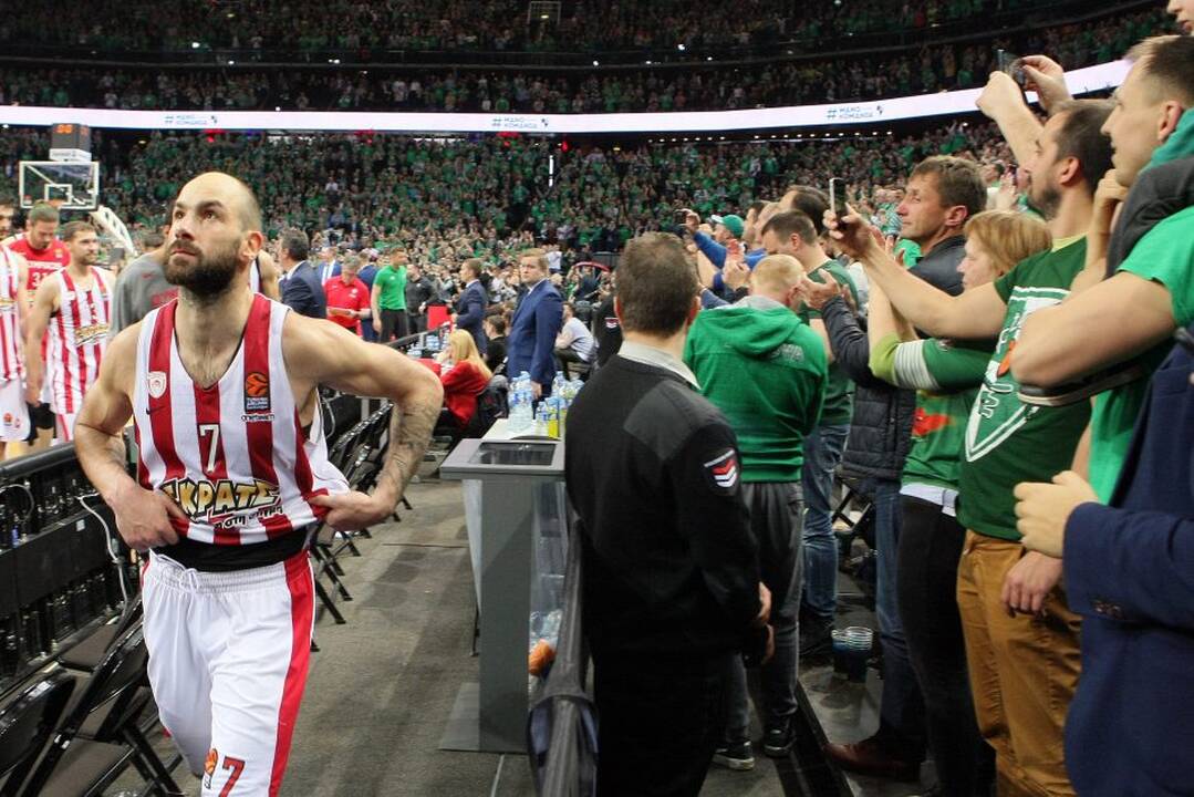 Eurolyga: „Žalgiris“ – „Olympiakos“ 101:91