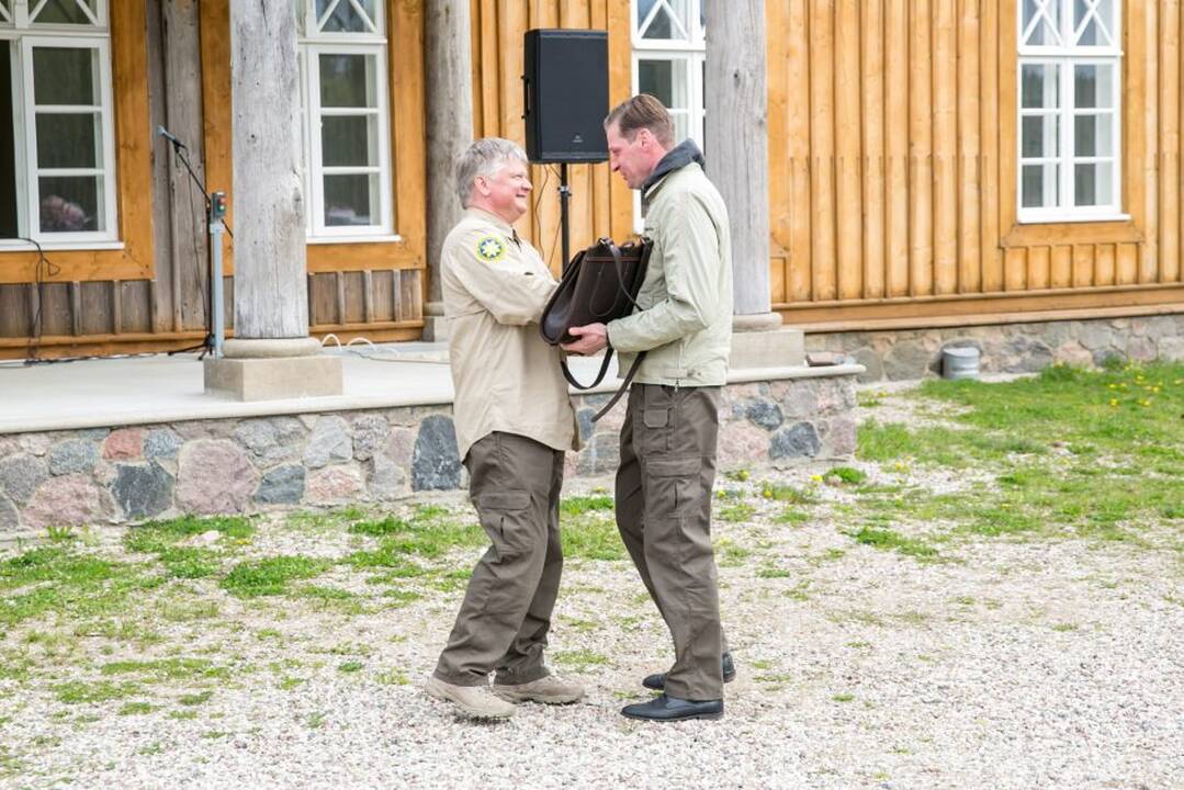 Ąžuolų klonų sodinimo akcija Rumšiškėse