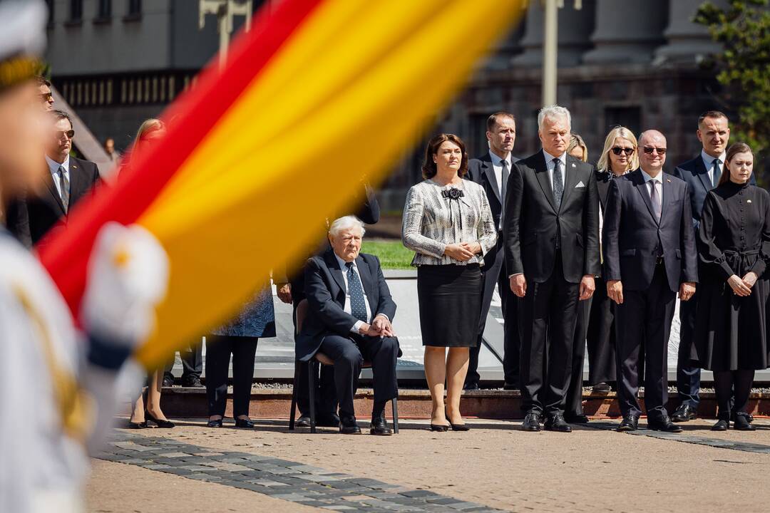Okupacijos, genocido ir sovietmečio represijų aukų pagerbimo ceremonija
