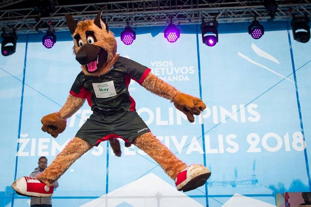 Talismanų varžybos „LTeam olimpiniame žiemos festivalyje“