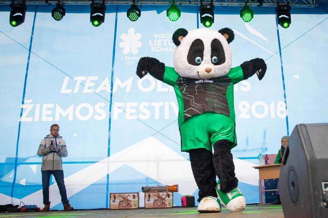 Talismanų varžybos „LTeam olimpiniame žiemos festivalyje“
