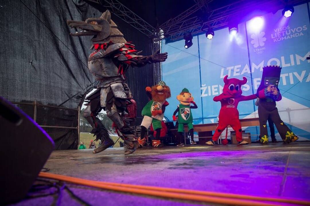 Talismanų varžybos „LTeam olimpiniame žiemos festivalyje“