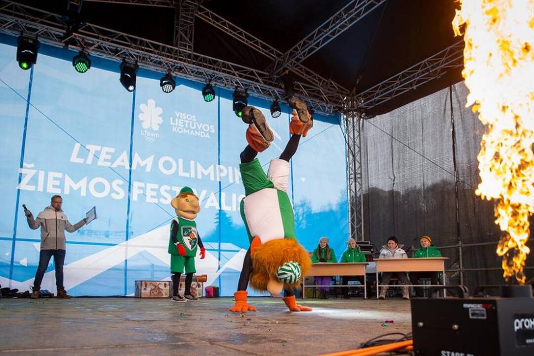 Talismanų varžybos „LTeam olimpiniame žiemos festivalyje“