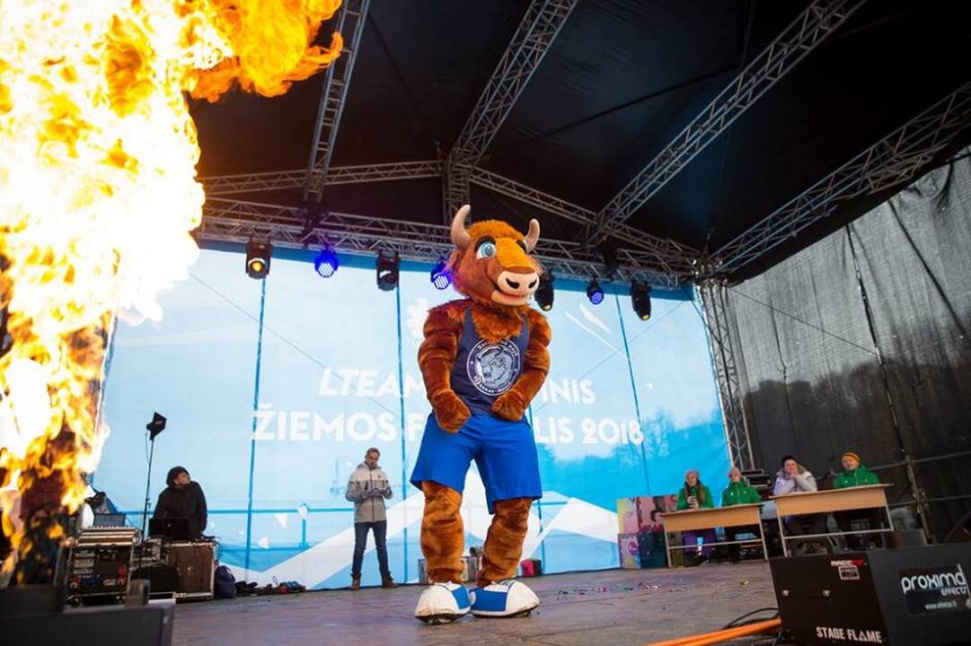 Talismanų varžybos „LTeam olimpiniame žiemos festivalyje“
