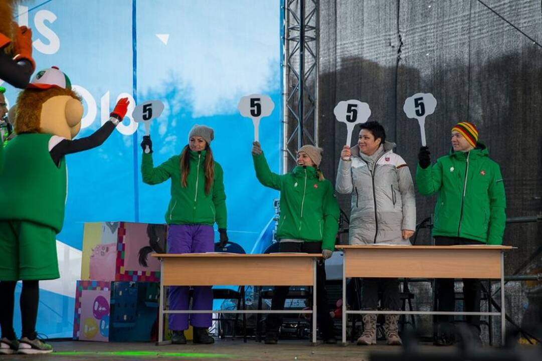 Talismanų varžybos „LTeam olimpiniame žiemos festivalyje“