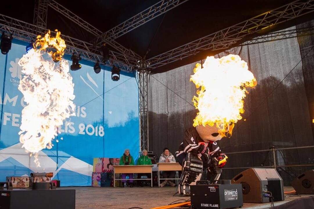 Talismanų varžybos „LTeam olimpiniame žiemos festivalyje“