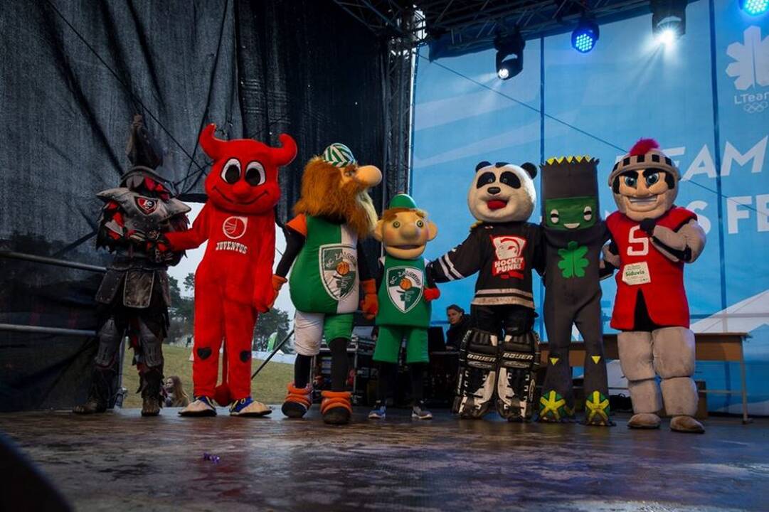 Talismanų varžybos „LTeam olimpiniame žiemos festivalyje“