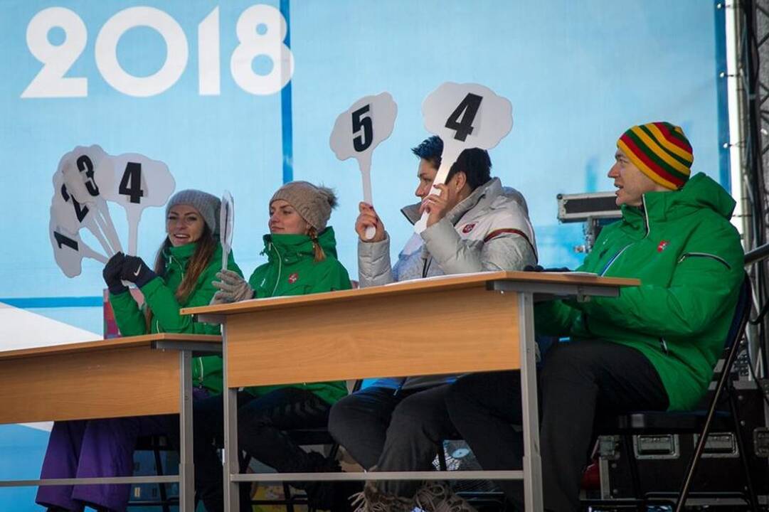 Talismanų varžybos „LTeam olimpiniame žiemos festivalyje“