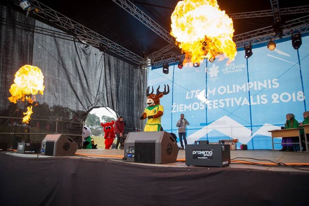 Talismanų varžybos „LTeam olimpiniame žiemos festivalyje“