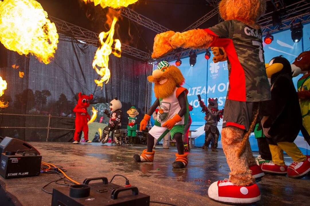 Talismanų varžybos „LTeam olimpiniame žiemos festivalyje“