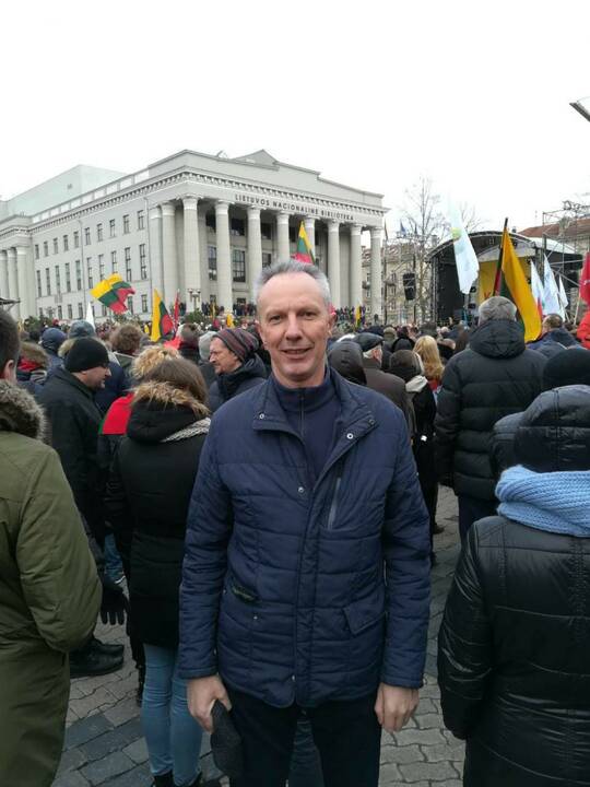 Protesto akcija „Mes kaltinam!“