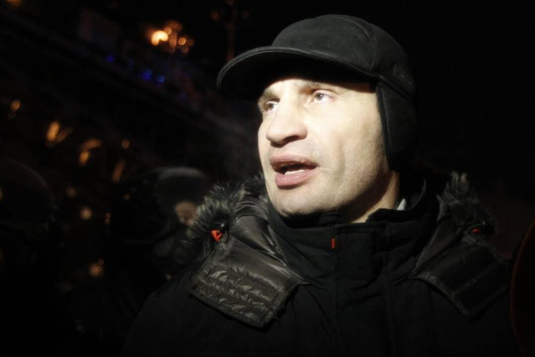 Ukrainos milicija šturmavo Nepriklausomybės aikštę Kijeve