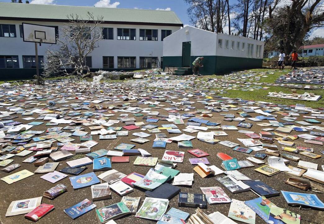 Vanuatu atsigauna po pragaištingos stichijos