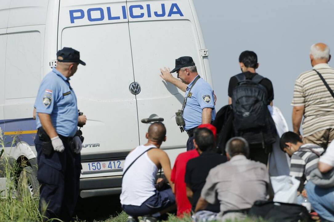 Kroatija – nauja migrantų kryptis