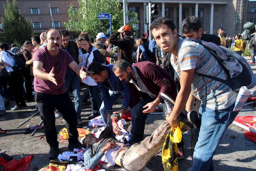 Mirtinas sprogimas Turkijoje