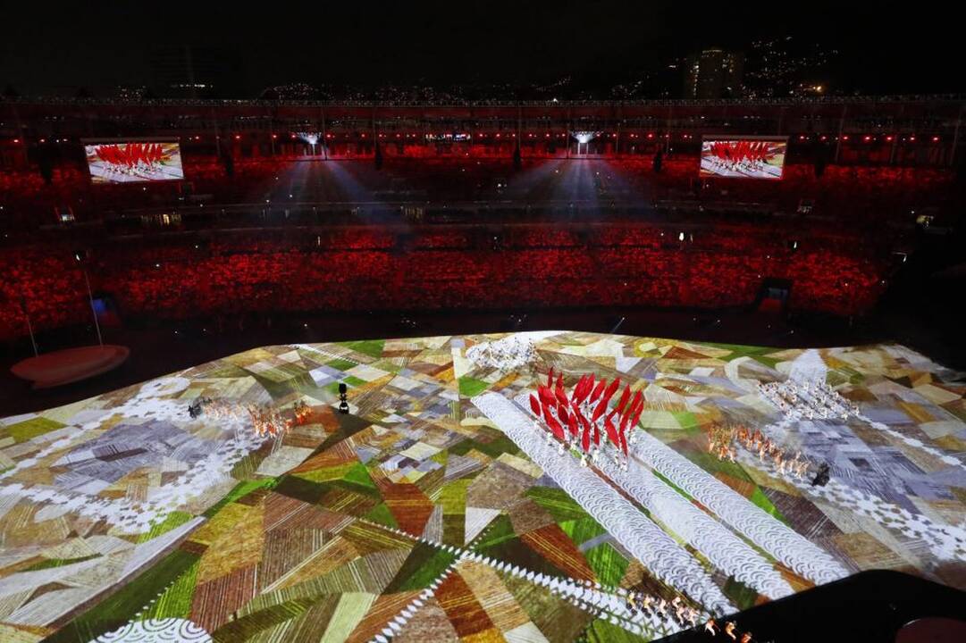 Spalvingas „Rio 2016“ olimpiados atidarymas