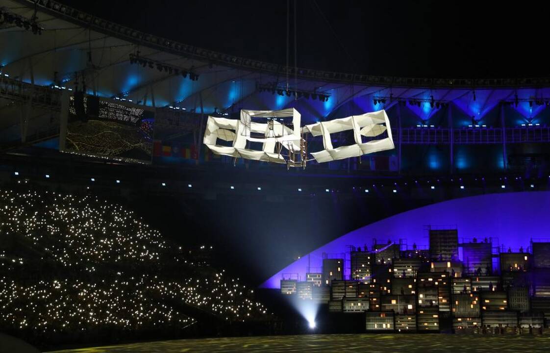 Spalvingas „Rio 2016“ olimpiados atidarymas