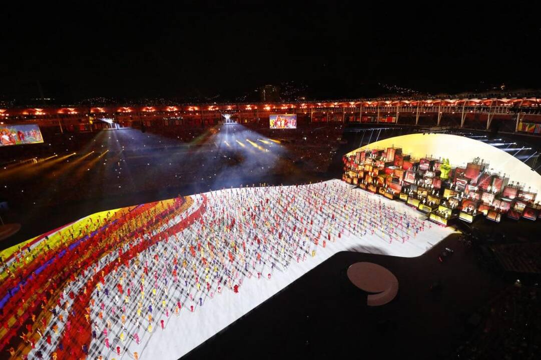 Spalvingas „Rio 2016“ olimpiados atidarymas