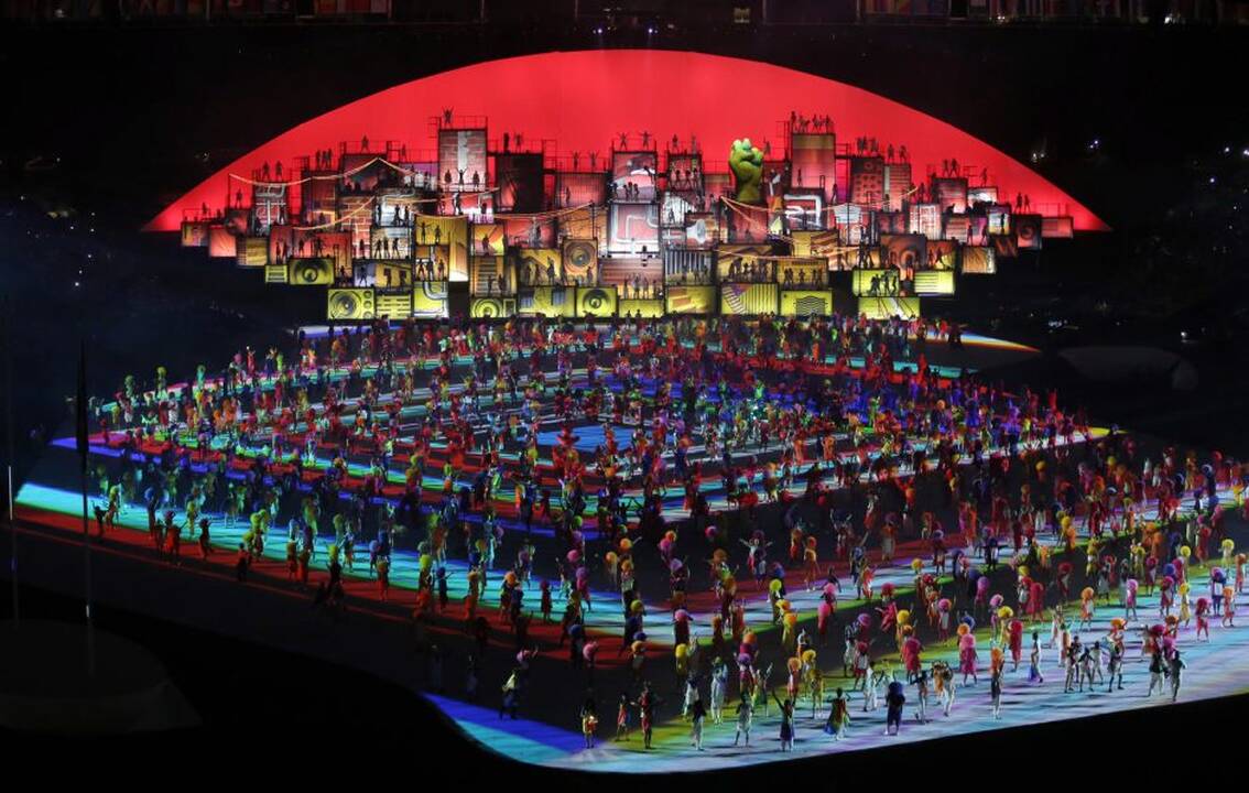 Spalvingas „Rio 2016“ olimpiados atidarymas