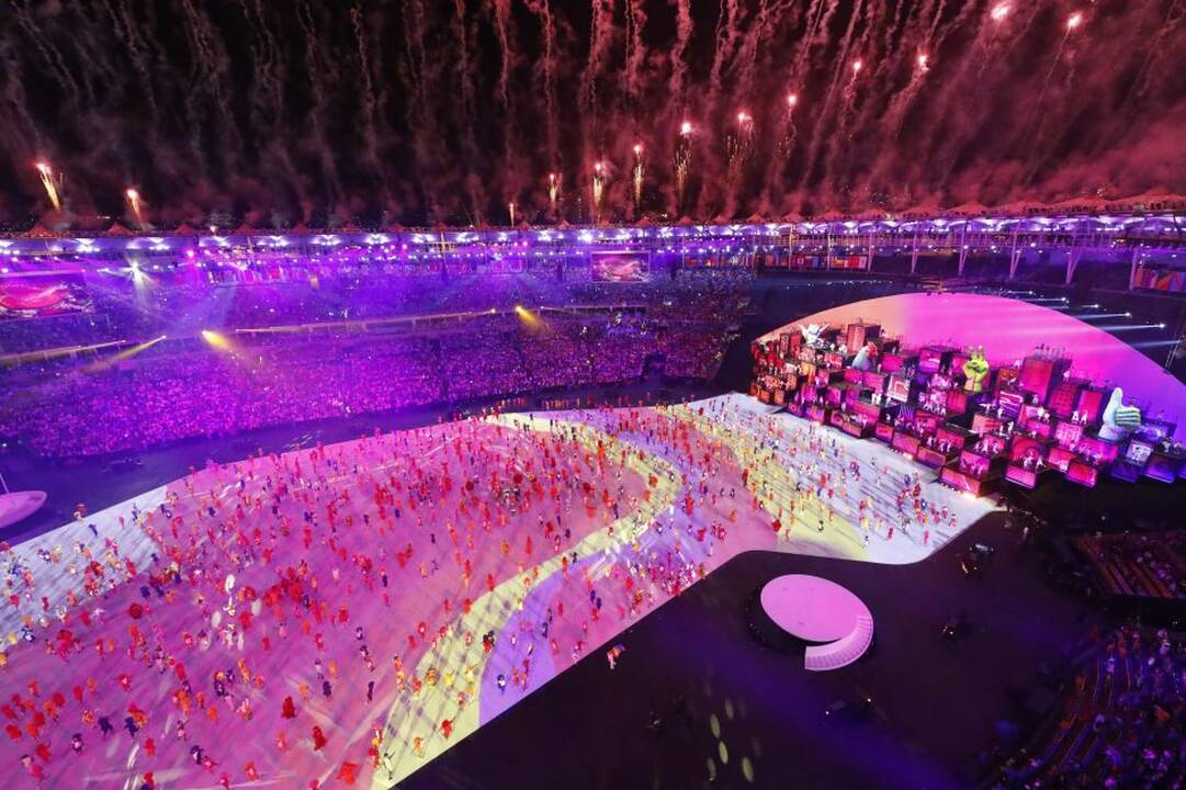 Spalvingas „Rio 2016“ olimpiados atidarymas