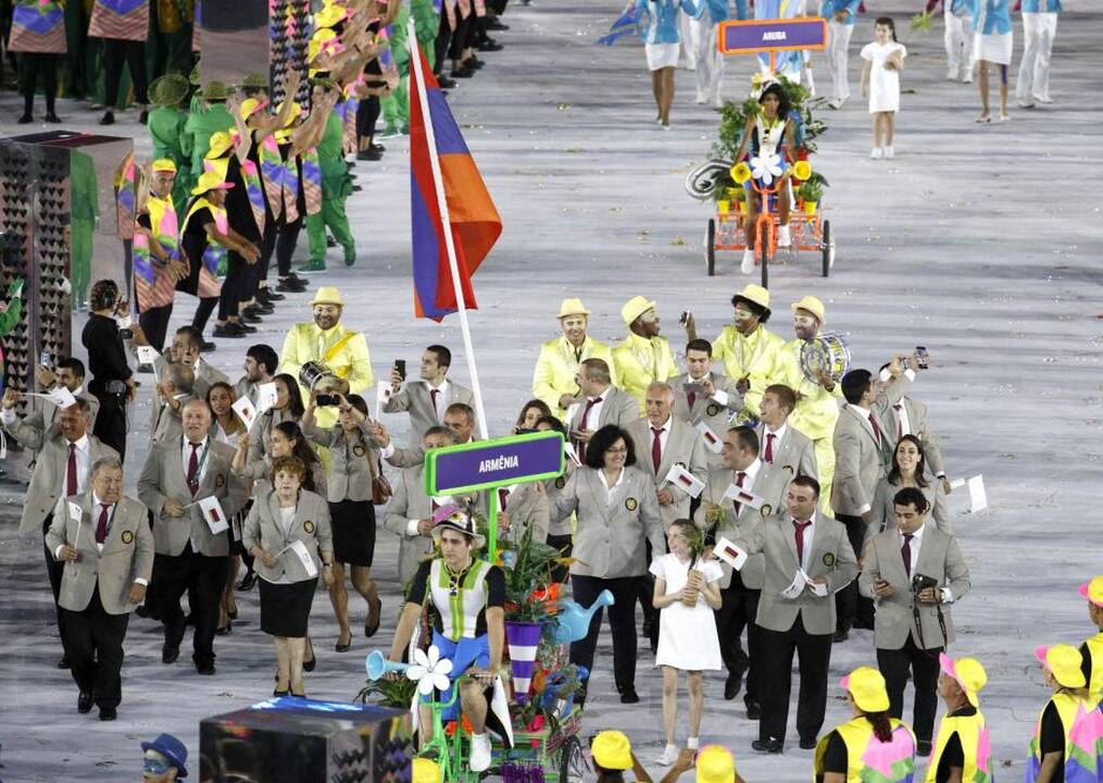Spalvingas „Rio 2016“ olimpiados atidarymas