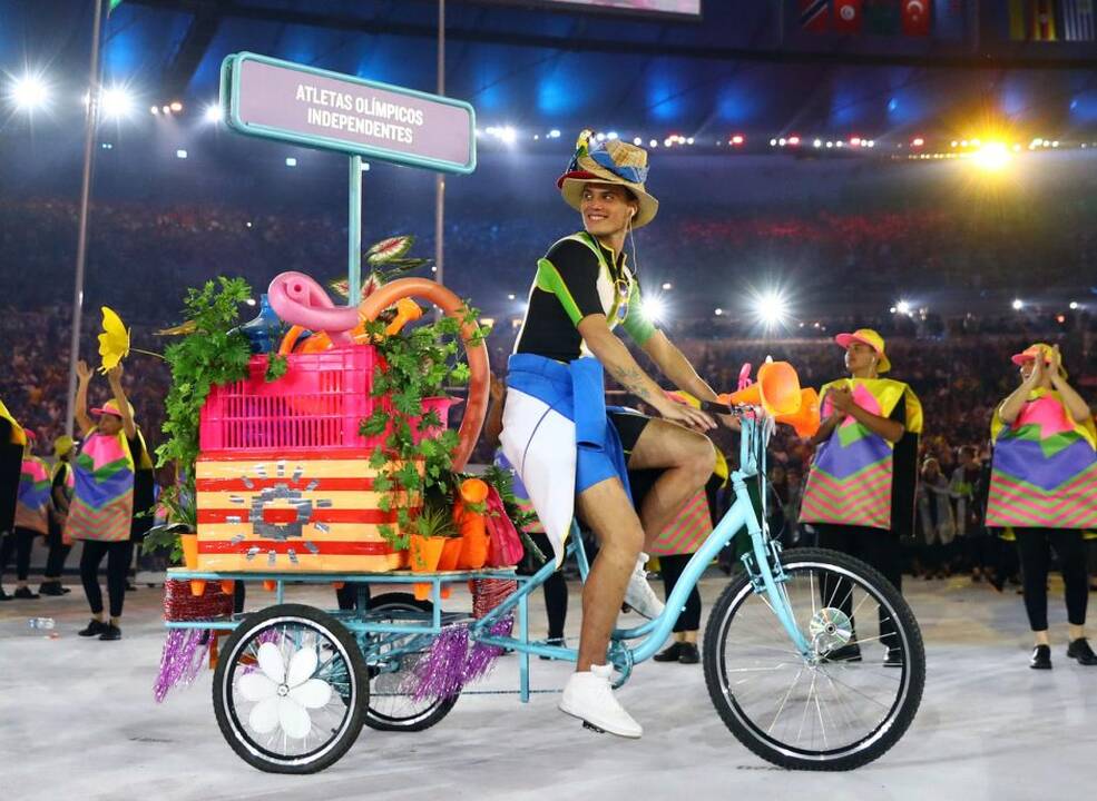 Spalvingas „Rio 2016“ olimpiados atidarymas