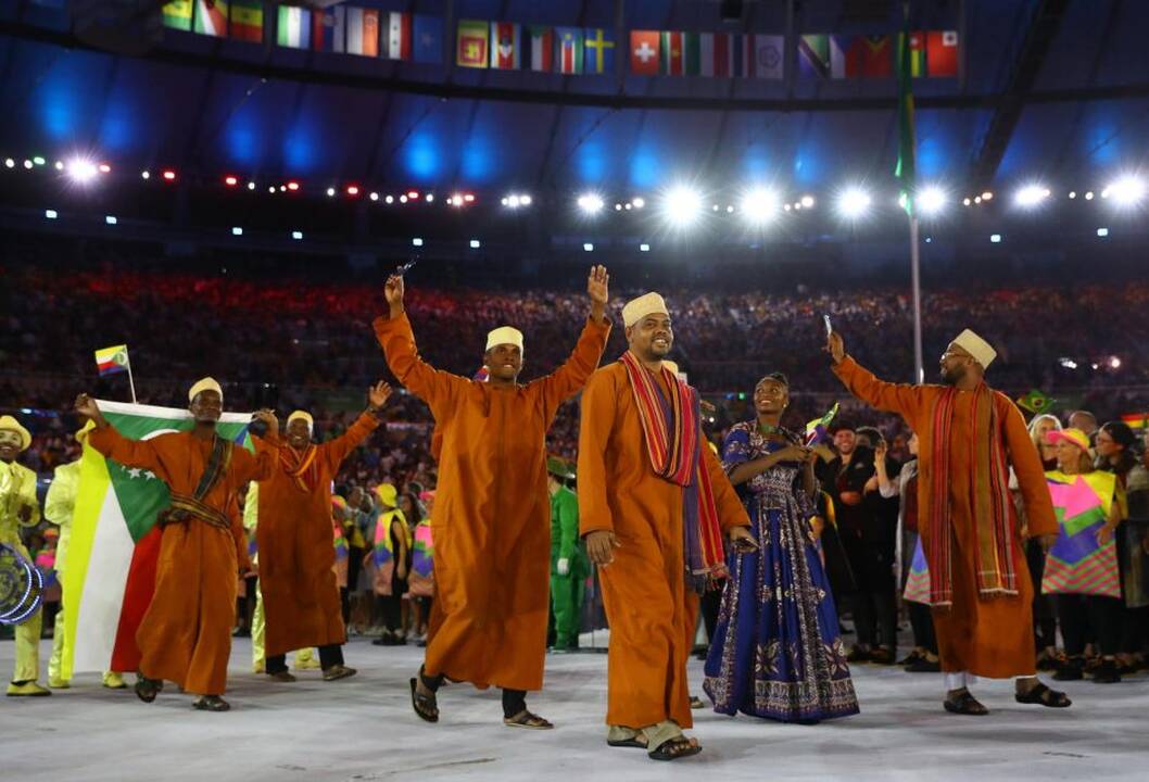 Spalvingas „Rio 2016“ olimpiados atidarymas