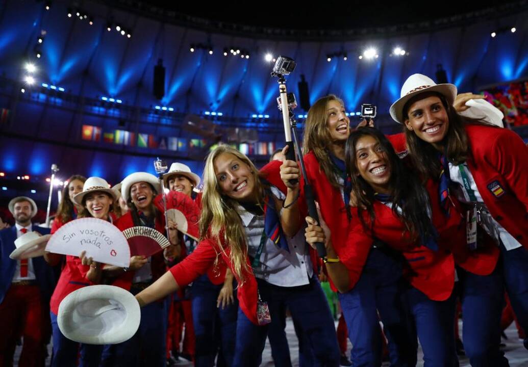 Spalvingas „Rio 2016“ olimpiados atidarymas