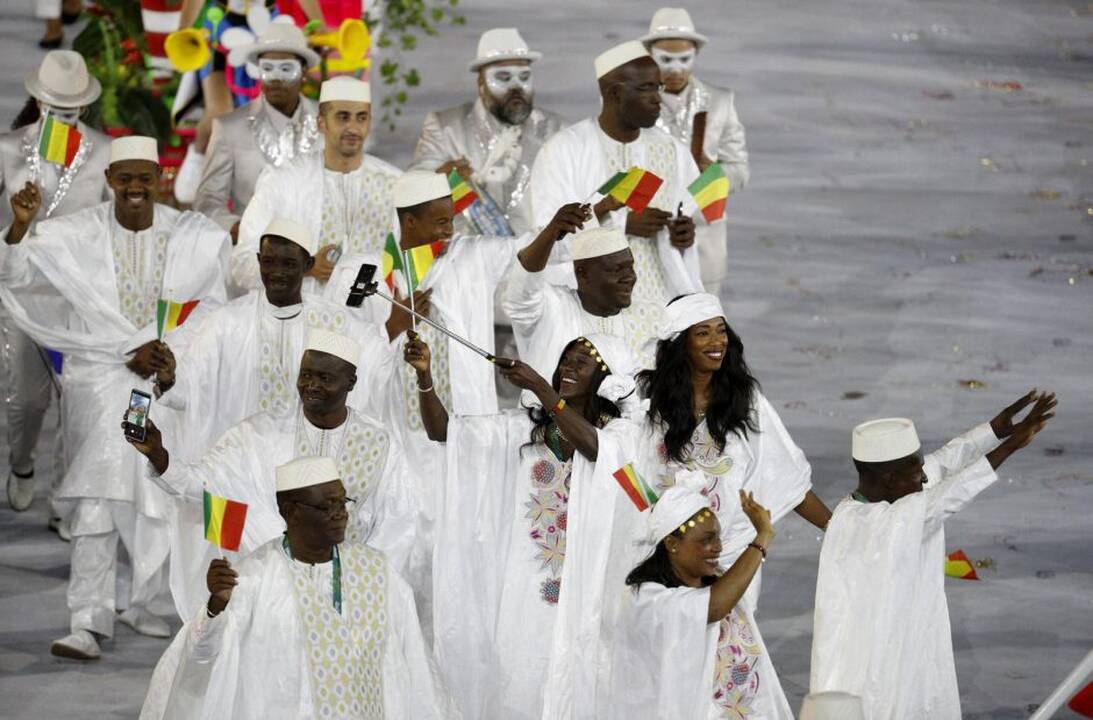 Spalvingas „Rio 2016“ olimpiados atidarymas