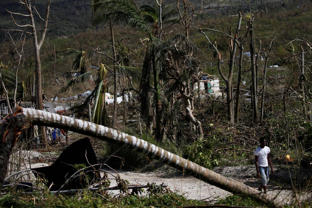 Uragano „Matthew“ padariniai