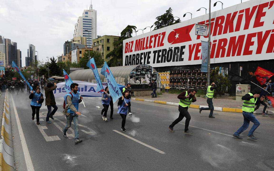 Tarptautinės darbo dienos protestai pasaulyje