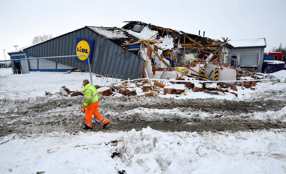 Airijoje nuniokota "Lidl" parduotuvė