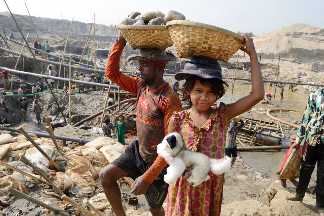 R. Požerskio fotografijų paroda „Bangladešo vaikai“