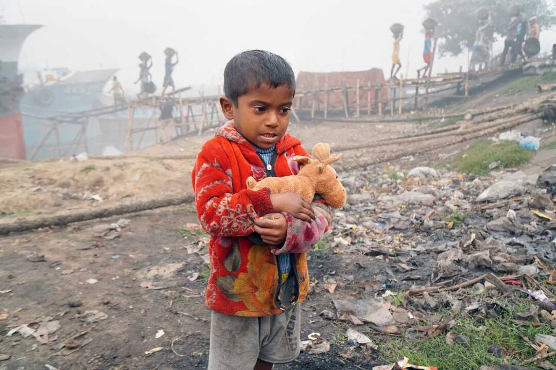 R. Požerskio fotografijų paroda „Bangladešo vaikai“