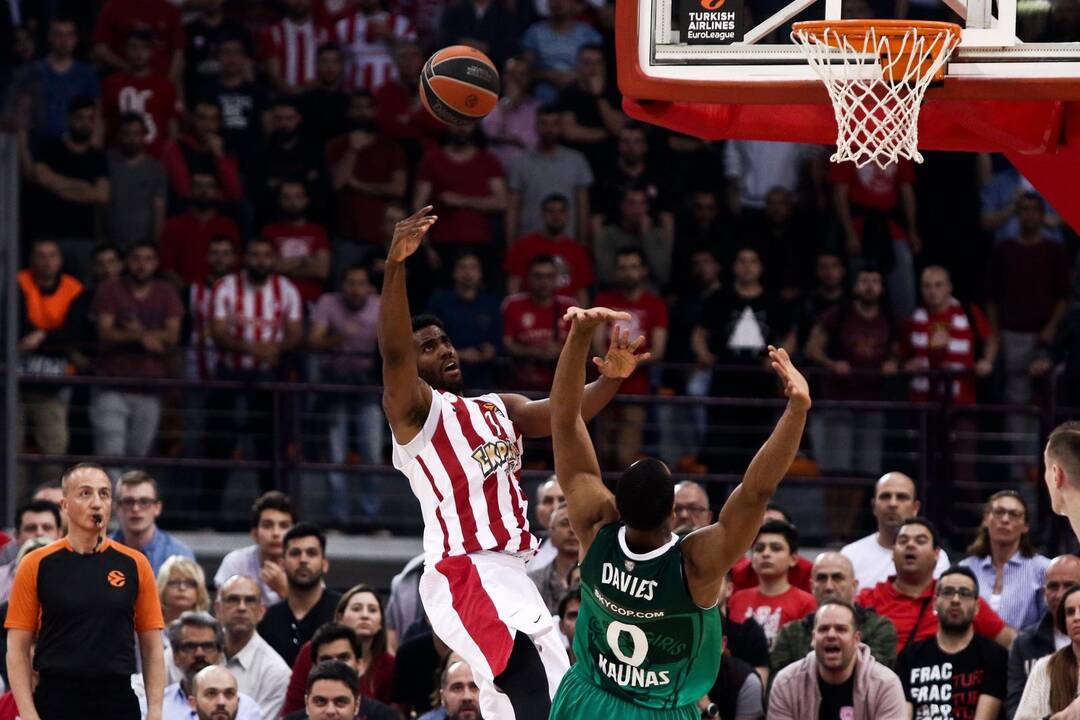 Eurolyga: „Olympiacos“ - „Žalgiris“ 79:68