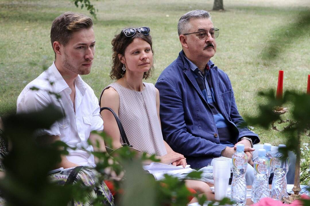 Festivalio iniciatorius ir ilgametis vadovas S.Domarkas.