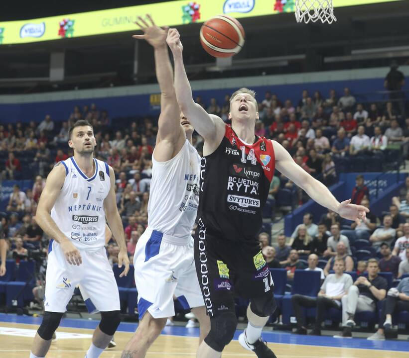 LKL pusfinalis: „Lietuvos rytas“ - „Neptūnas“ 79:84