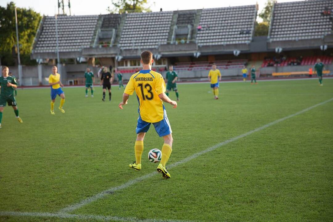 Kėlinį be L. Sendžiko žaidęs „Spyris“ triumfavo Pakruojyje