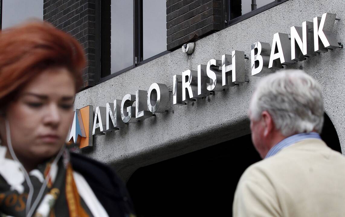 Sulaikytas buvęs „Anglo Irish Bank“ vadovas