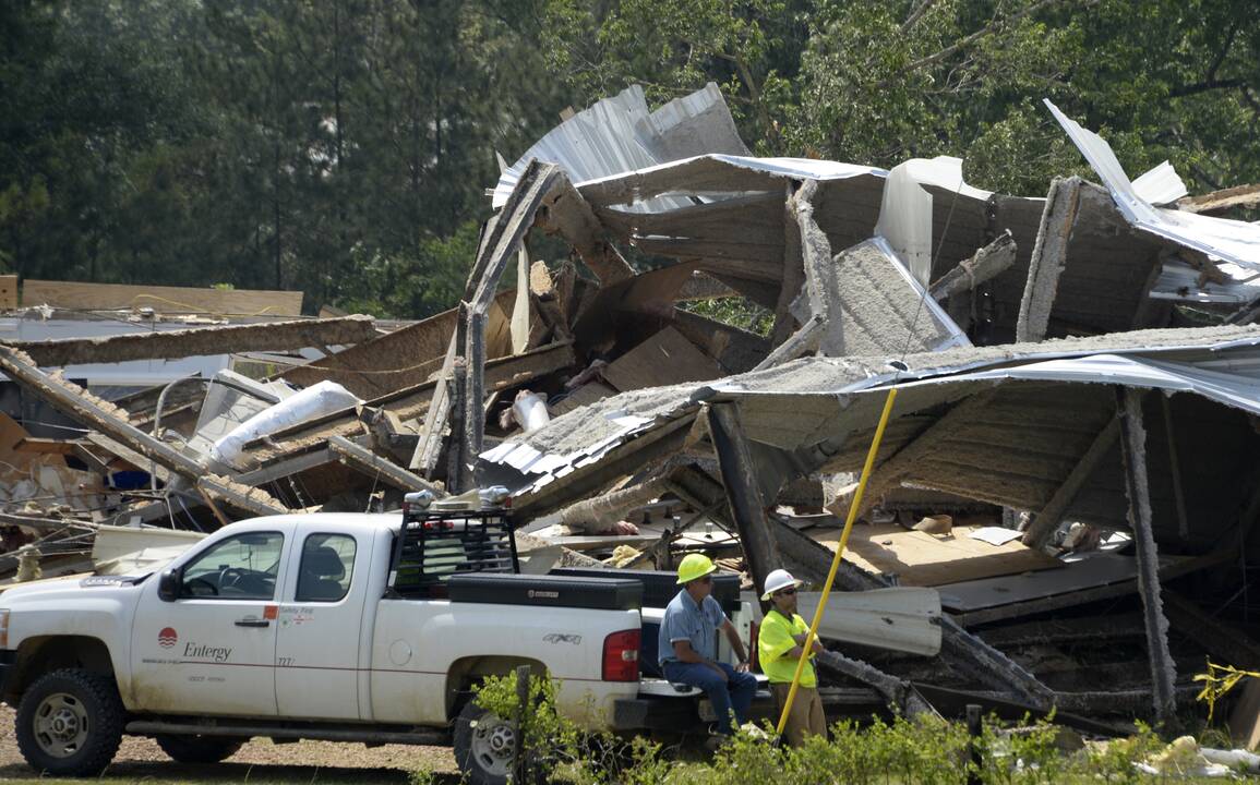 Misisipės valstijoje tornadas nusinešė keturių žmonių gyvybes