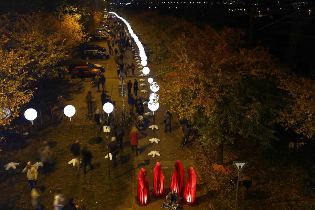 Vokietijoje prasidėjo Berlyno sienos griūties 25-ųjų metinių minėjimo renginiai