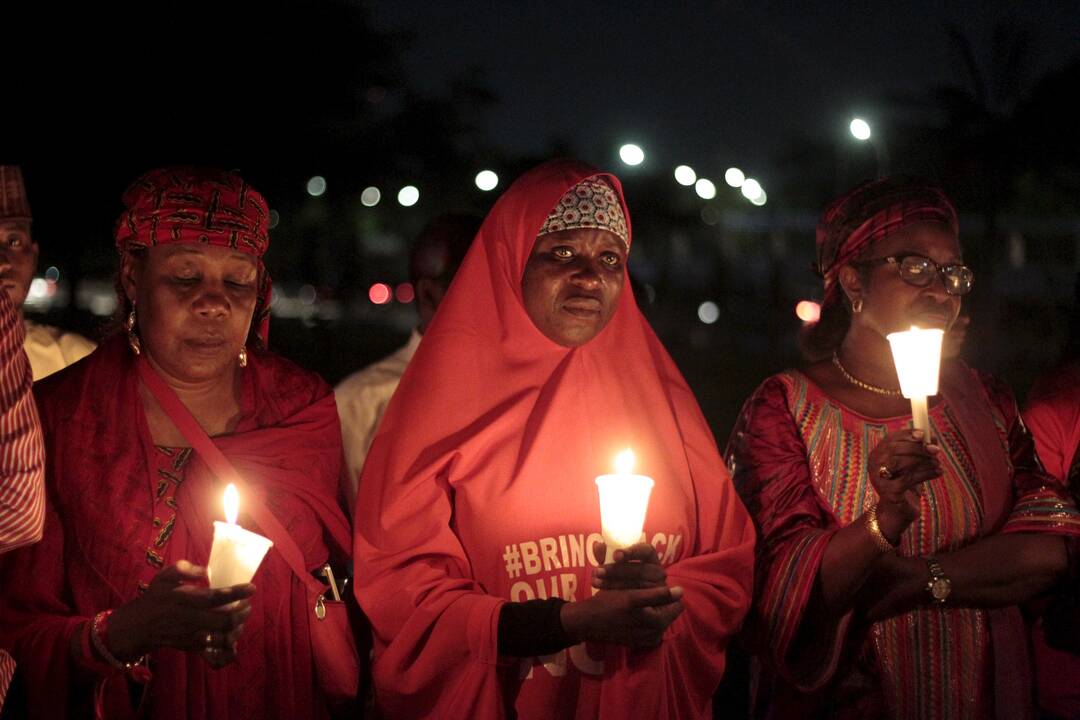 Nuo „Boko Haram“ kovotojų įvykdyto mokinukių pagrobimo – jau 500 dienų