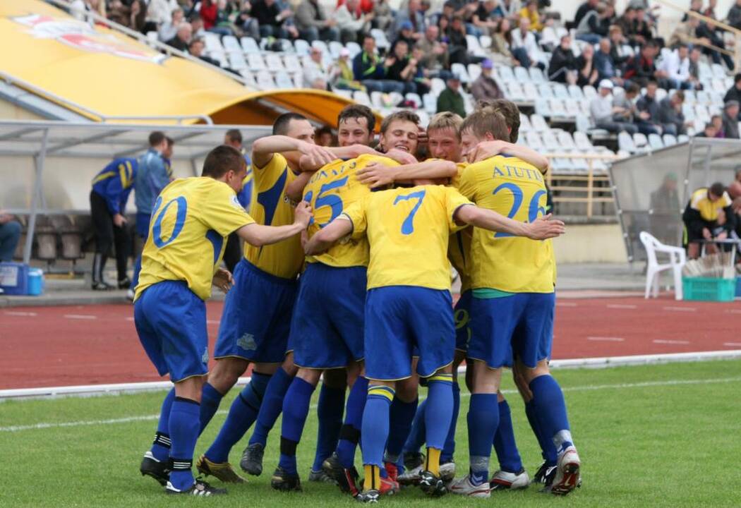 Klaipėdos „Atlanto“ vienuolikė 2014-ųjų A lygos sezoną pradėjo įspūdinga pergale