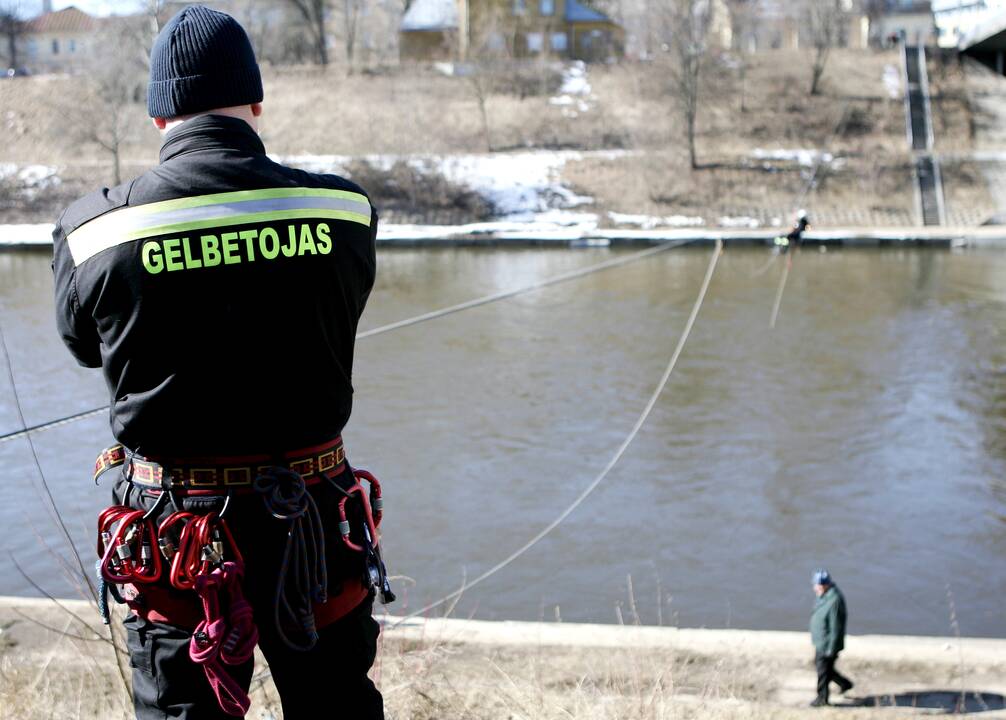 Druskininkų tvenkinyje – mažamečių gelbėjimo operacija