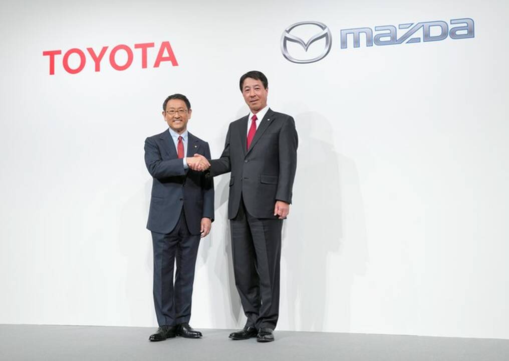 „Mazda“ ir „Toyota“ bičiuliausis