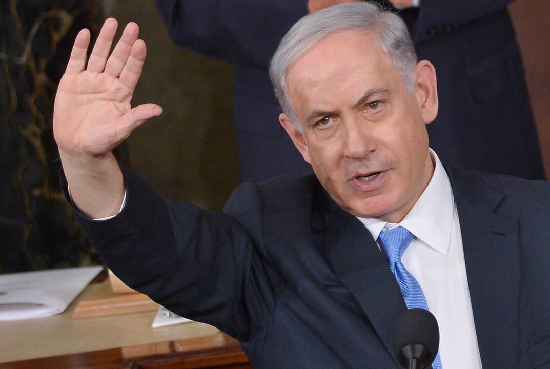 Izraelio premjeras B. Netanyahu atmeta JAV prezidento kritiką dėl Irano