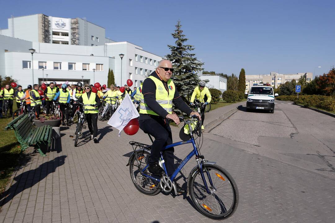 Žygis dviračiais prieš širdies ligas