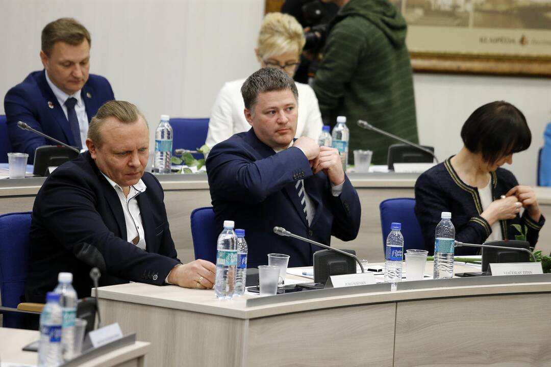 Naujoji Klaipėdos miesto taryba 2019.04.18
